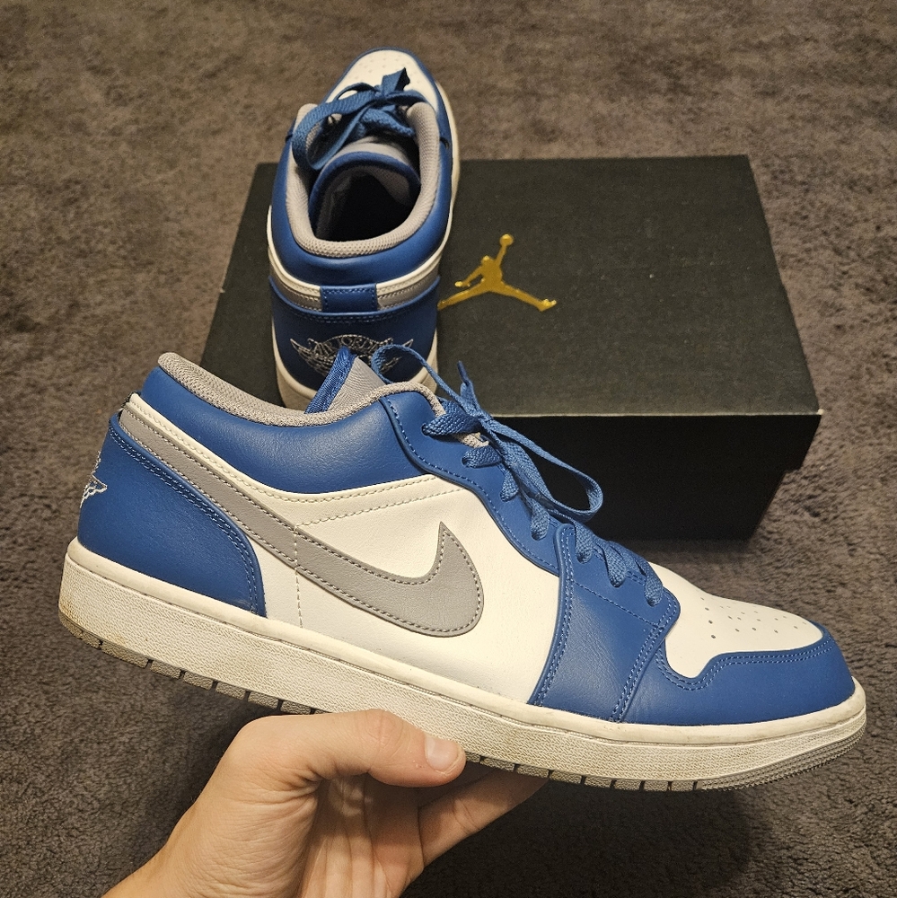 Jordan 1 low True Blue Size 13
